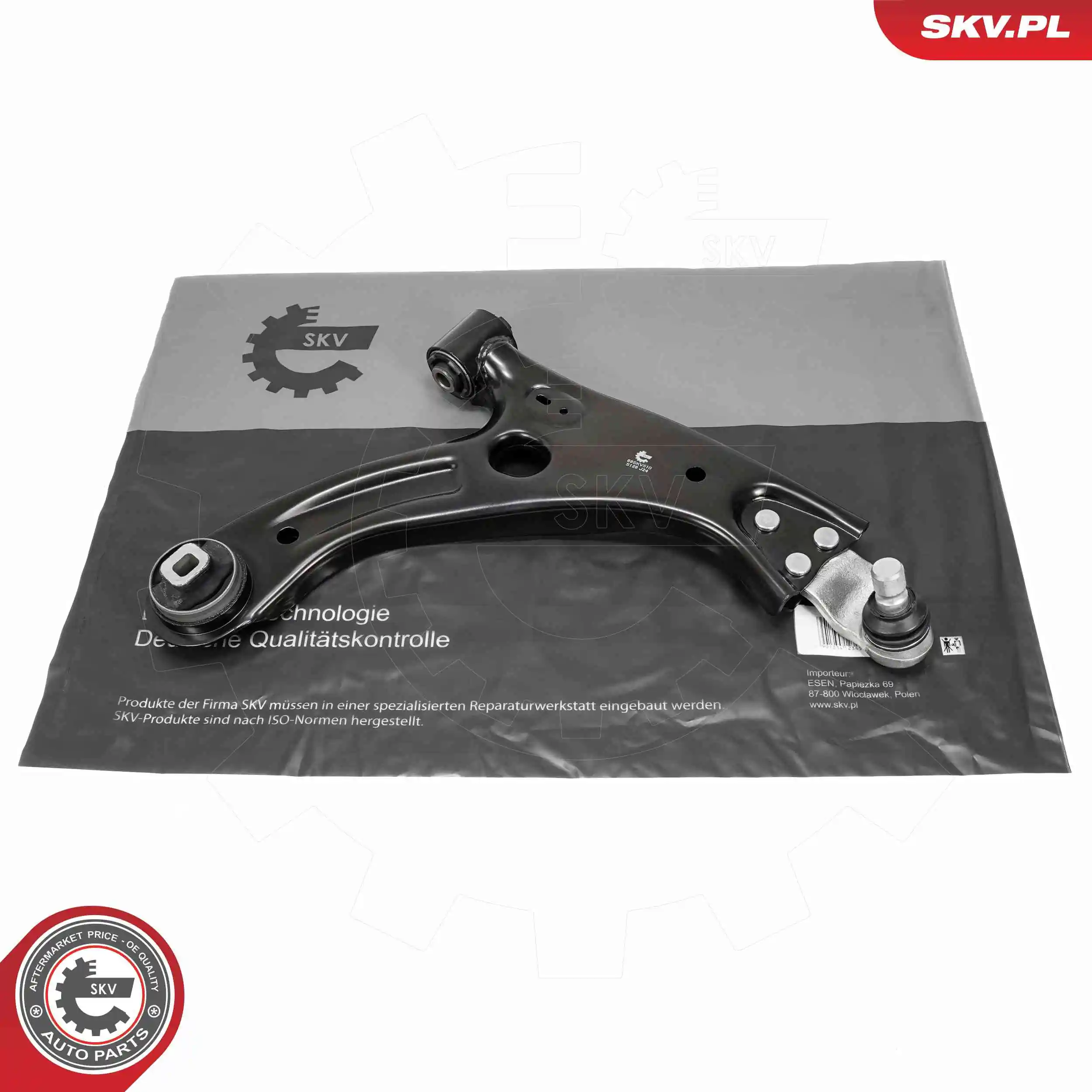 Control/Trailing Arm, wheel suspension